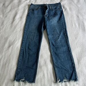 Just USA Blue Straight Leg Jeans